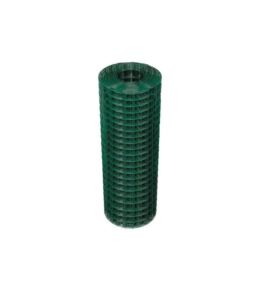 RETE METALLICA ONDULATA CON RIVESTIMENTO PLASTIFICATO IN PVC - 120 CM x 25 METRI